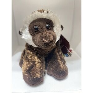 Aurora World Sitting Standing Monkey with Costa Rica Tush Stamp Plush